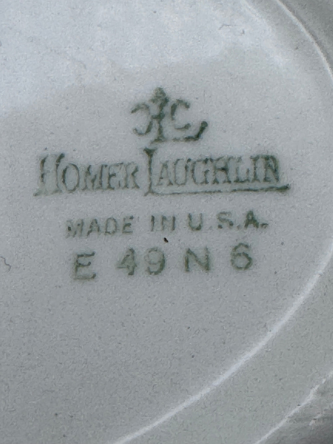 Vintage Brown Floral Serving Bowl – Made in the USA