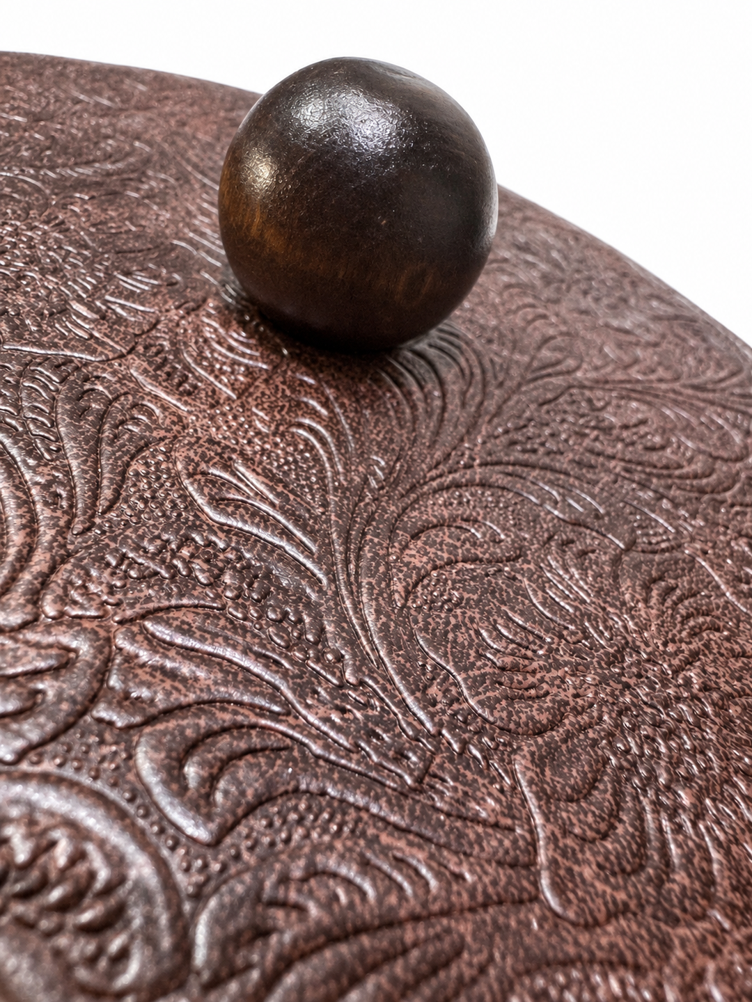 Embossed Faux Leather Ice Bucket - Made in USA