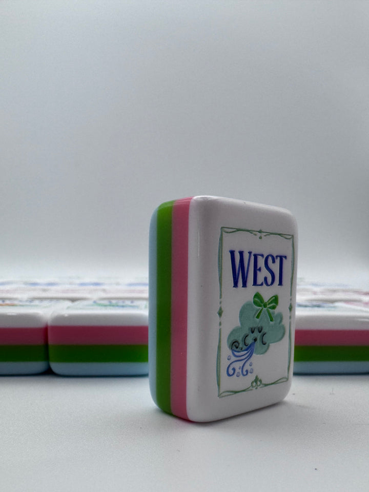 Cheerful Mahjong Tile Set