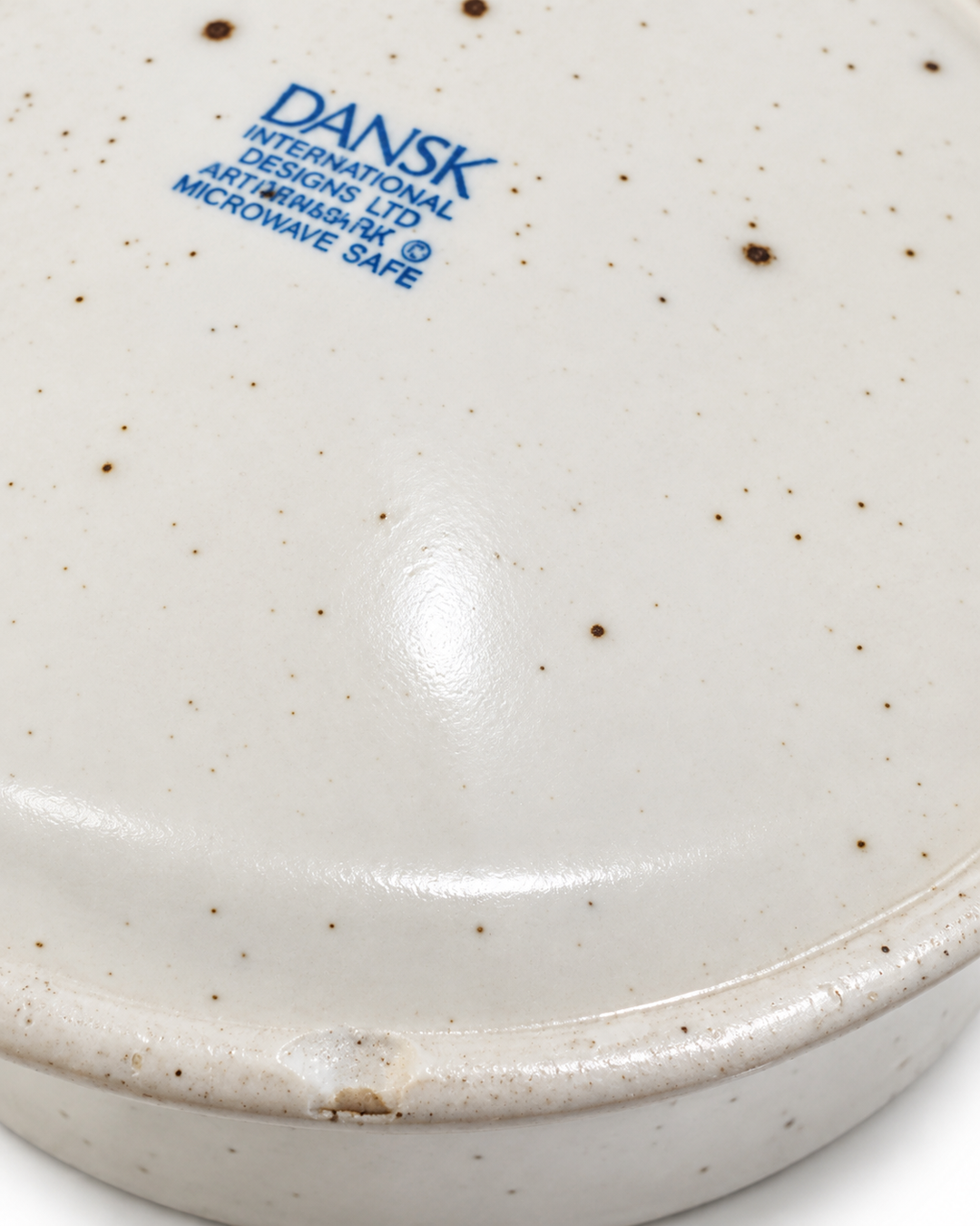 Vintage Stoneware Blue Mist Bowls, Set of 2