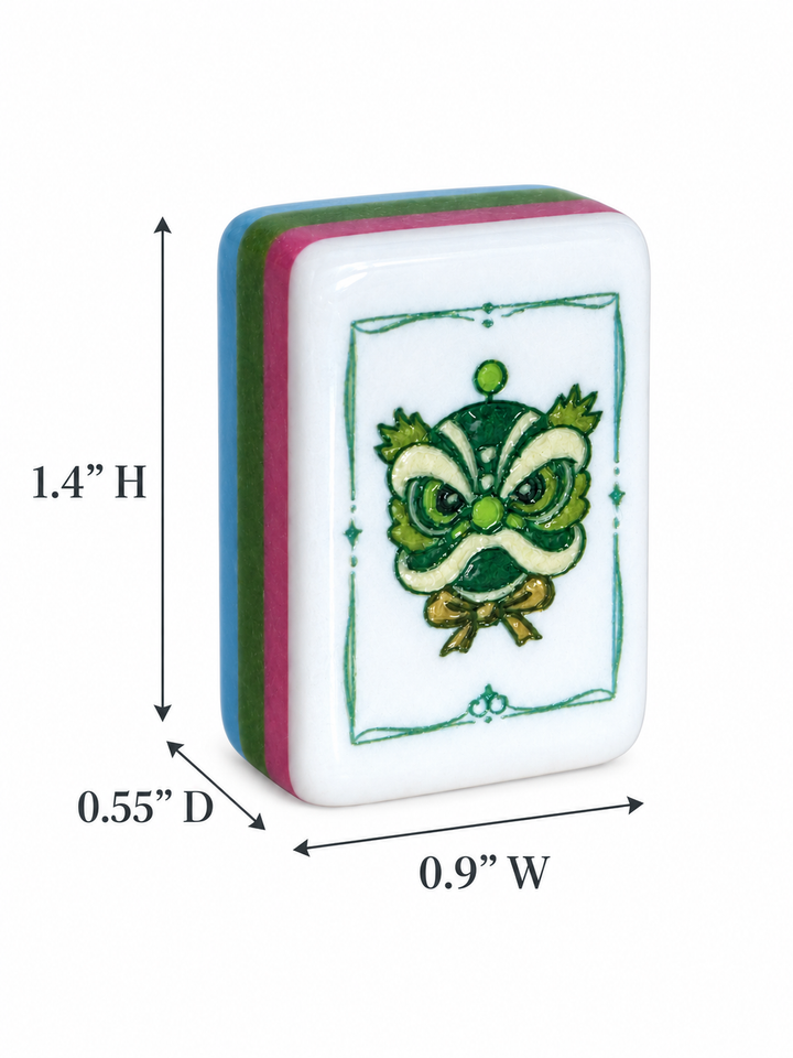 Cheerful Mahjong Tile Set