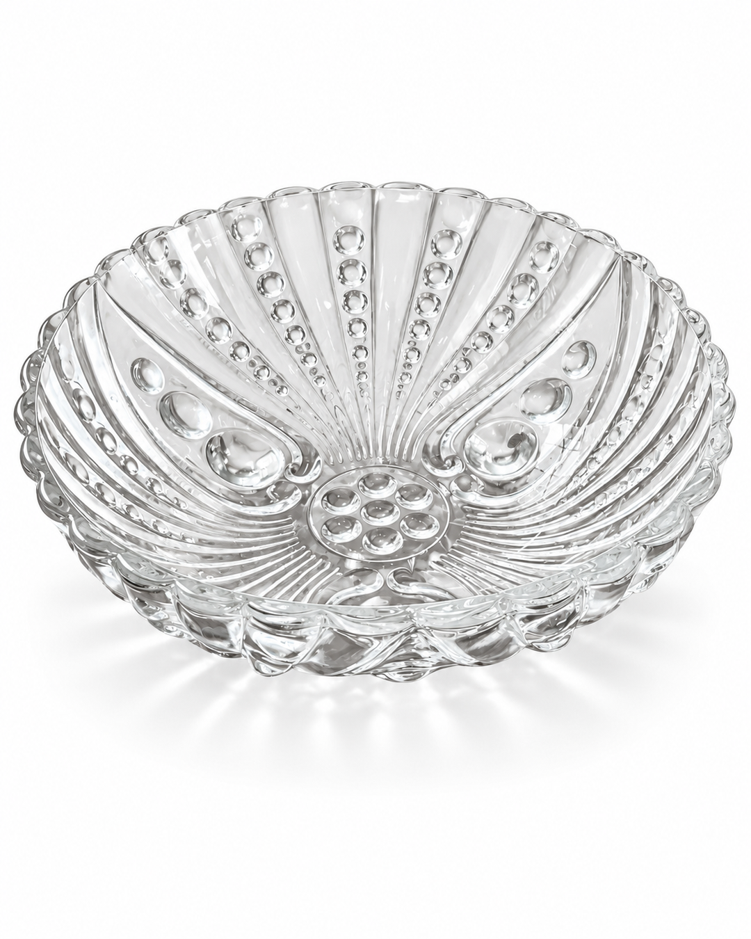 Vintage Anchor Hocking Oyster &amp; Pearl Bowl