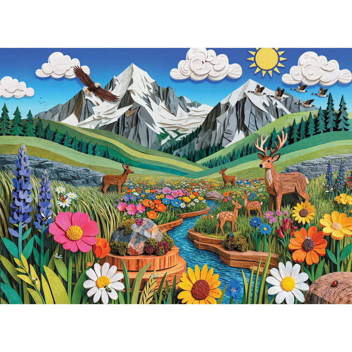 Alpine Meadow - 1000 Piece Puzzle
