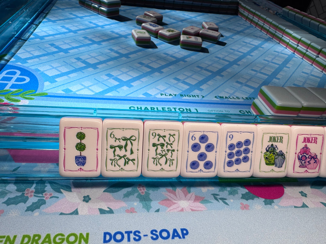 Cheerful Mahjong Tile Set