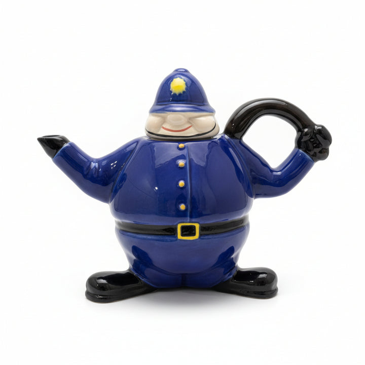 Vintage Summerbank Pottery Policeman Teapot
