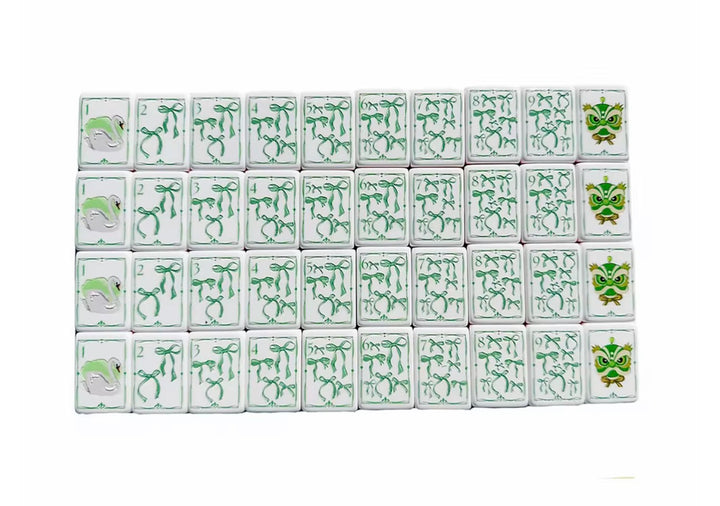 Cheerful Mahjong Tile Set