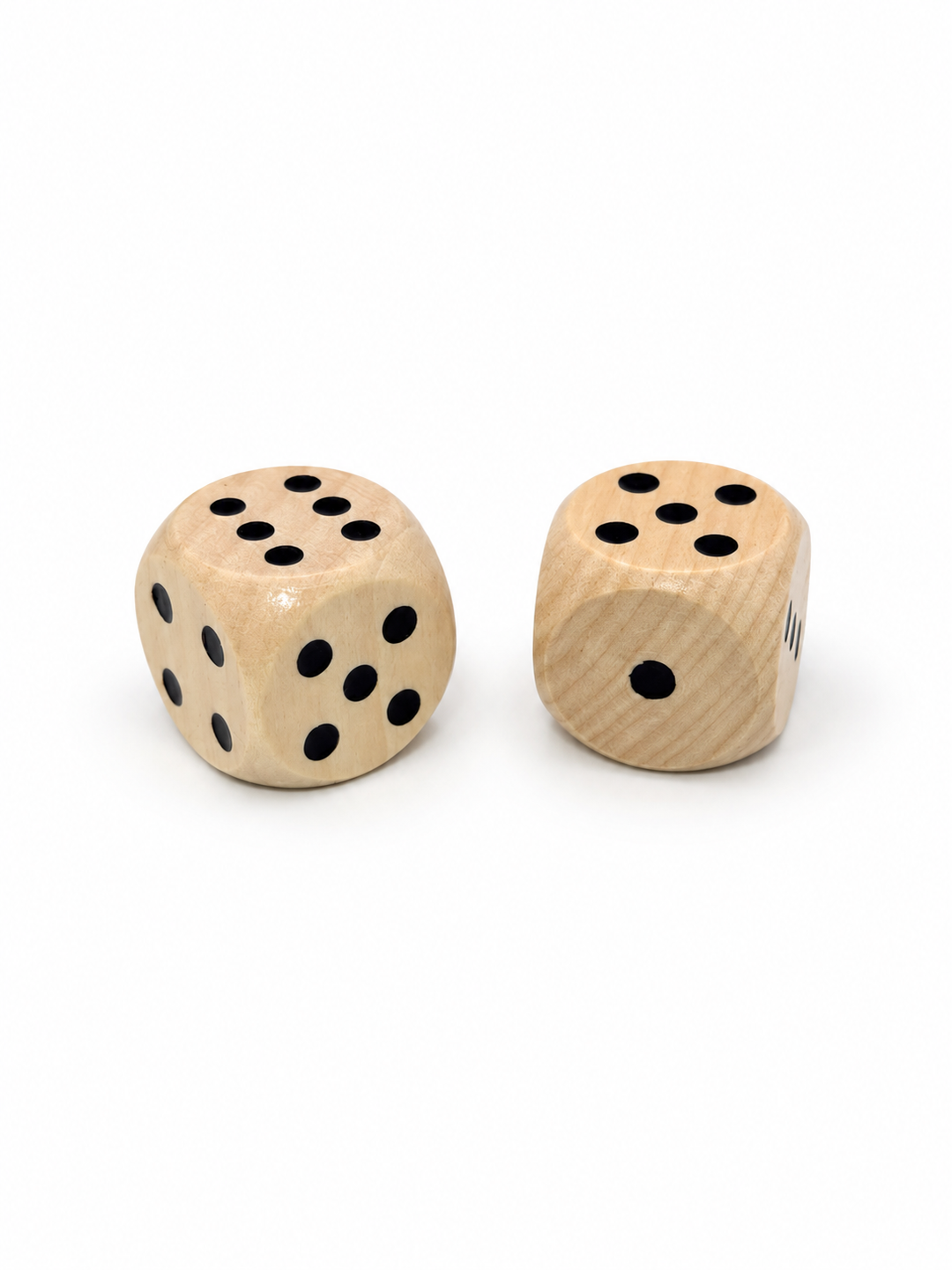 Large 25mm Wooden Rounded Dice