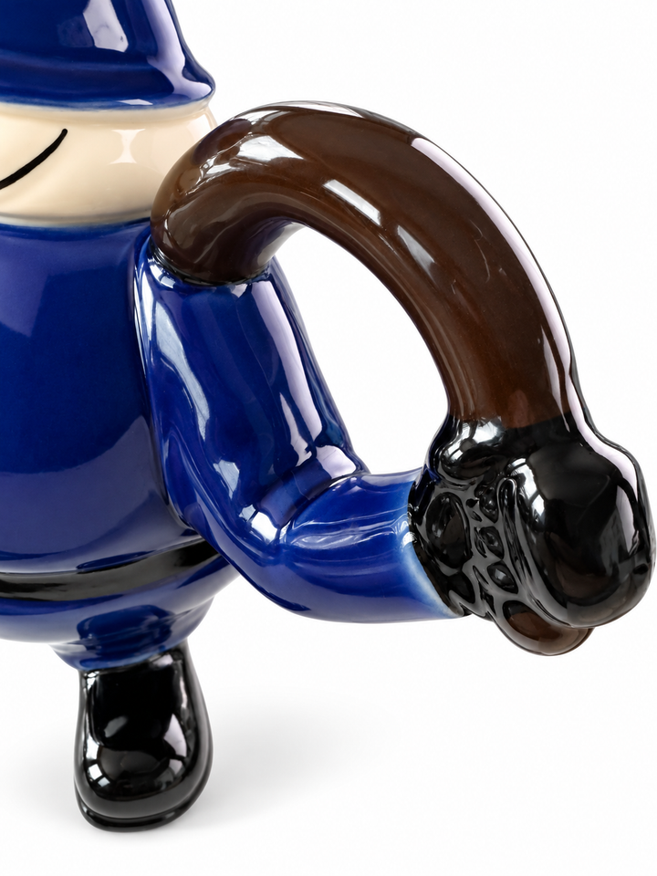 Vintage Summerbank Pottery Policeman Teapot