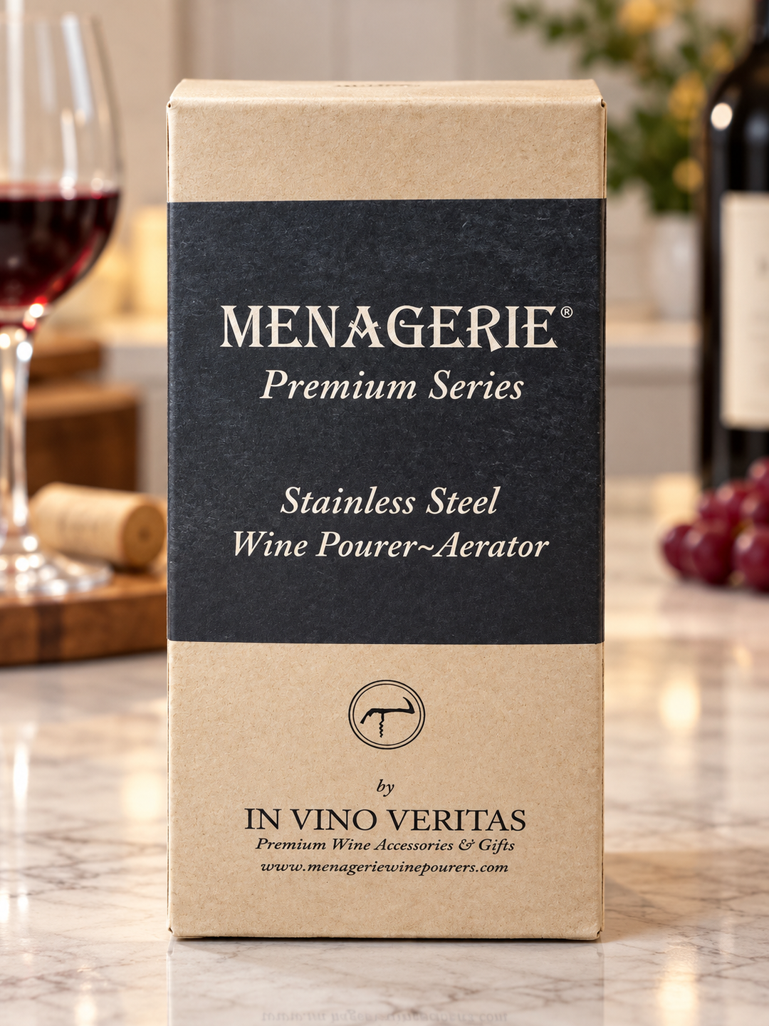 Queen Wine Pourer &amp; Aerator - Premium Series