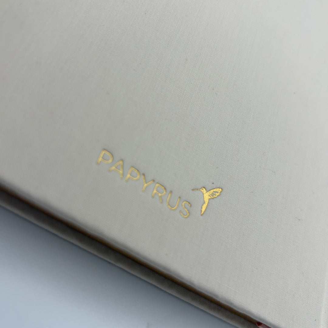 Papyrus Embroidered Floral Journal
