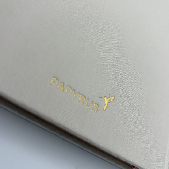 Papyrus Embroidered Floral Journal