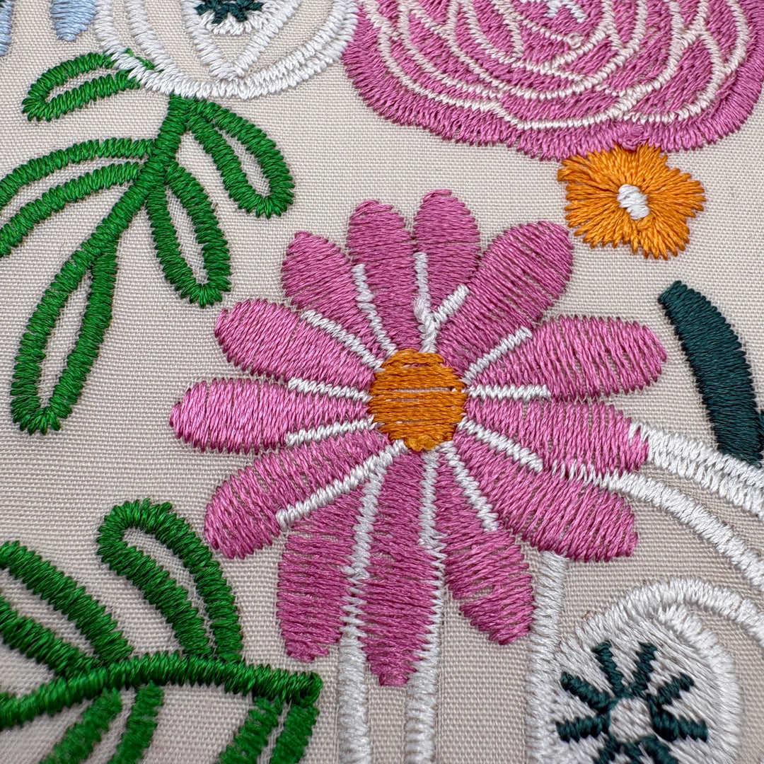 Papyrus Embroidered Floral Journal