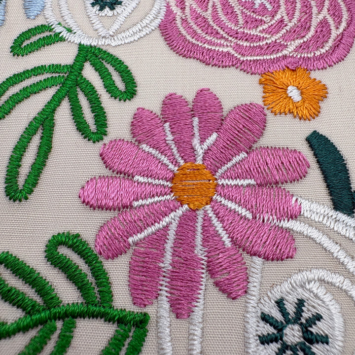Papyrus Embroidered Floral Journal