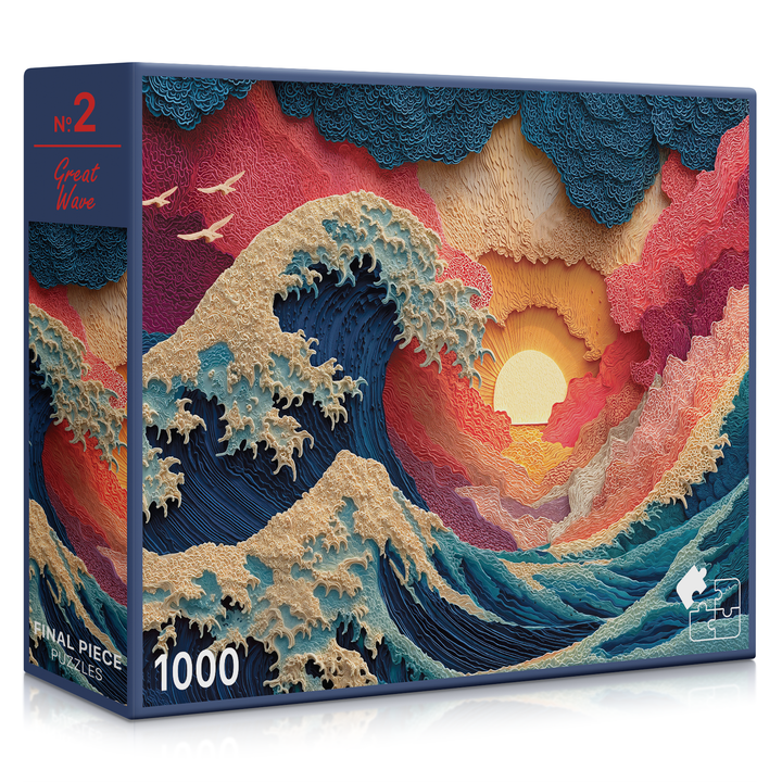 Great Wave - 1000 Piece Puzzle