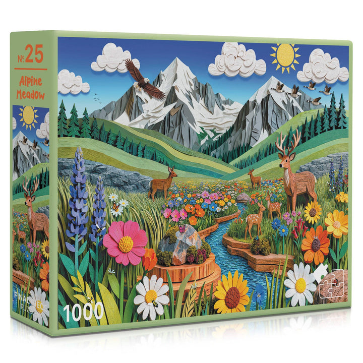 Alpine Meadow - 1000 Piece Puzzle