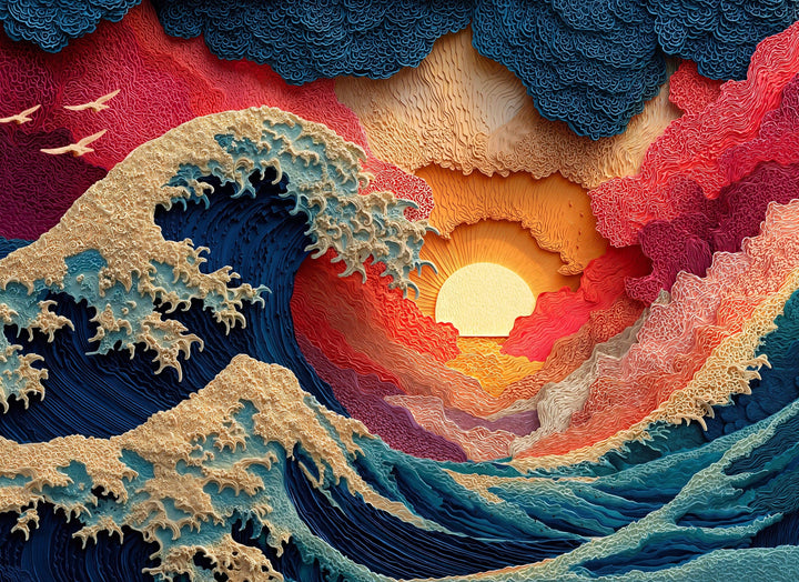 Great Wave - 1000 Piece Puzzle
